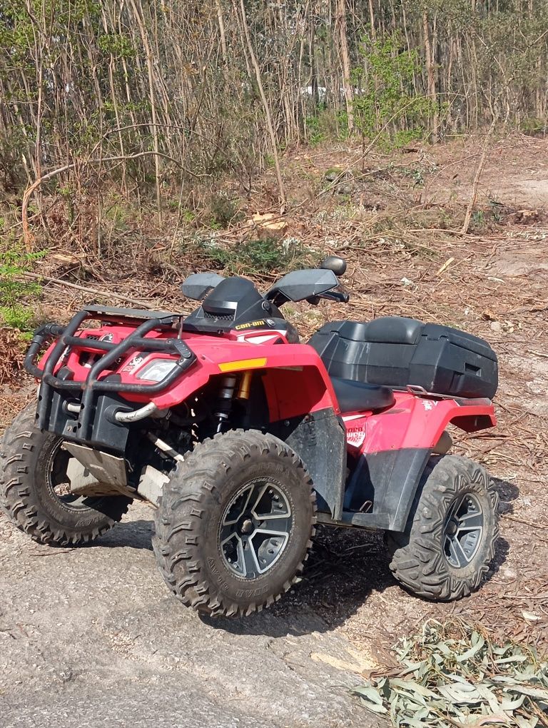 Can am 800 como nova e reboque