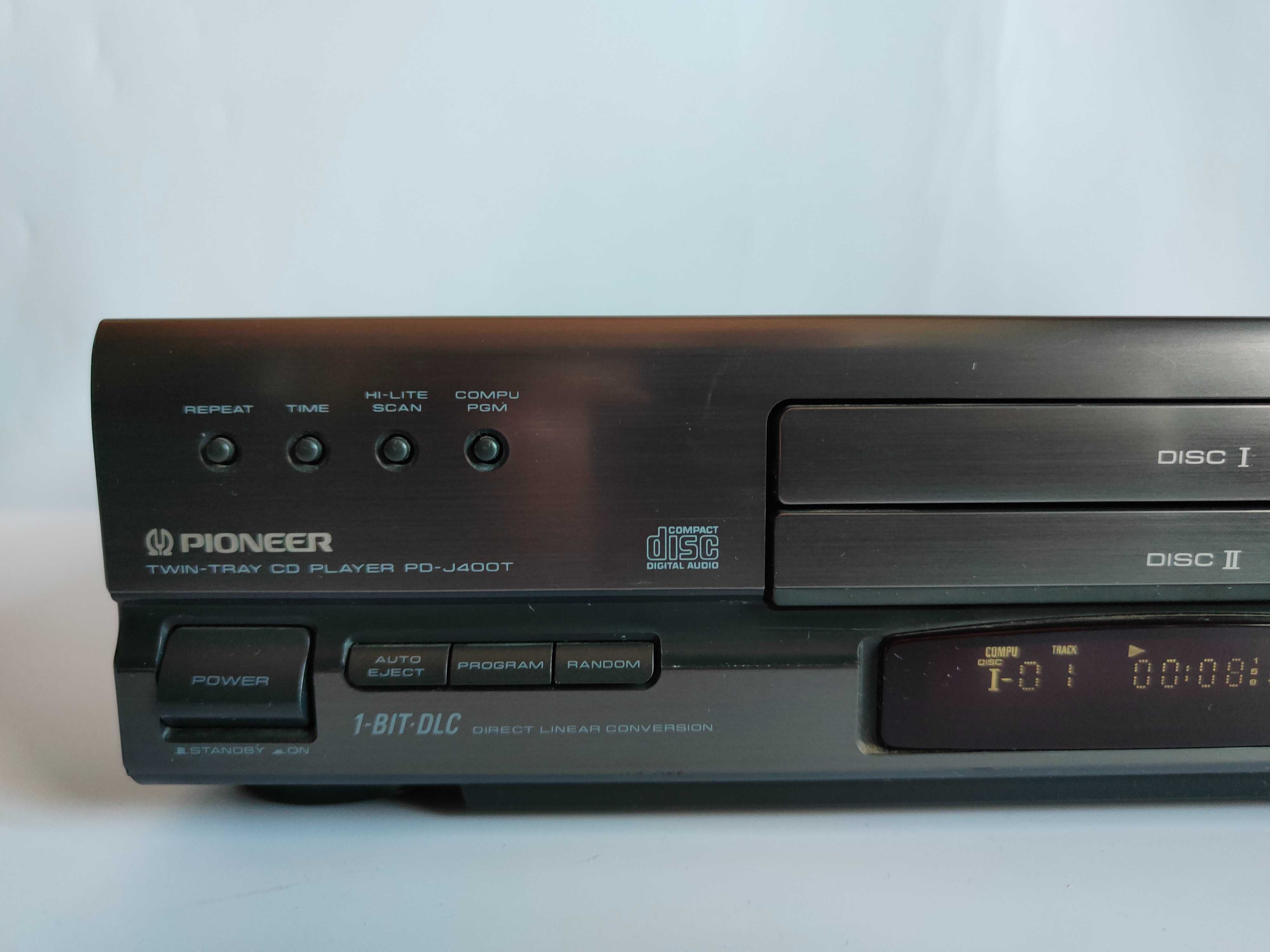 PIONEER Twin-Tray CD Player PD-J400T podwójny odtwarzacz CD