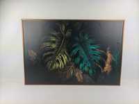 Plakat Tapeta w ramie Dekoracja obraz na ścianę rama monstery monstera