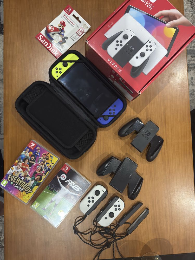 Nintendo switch oled como nova