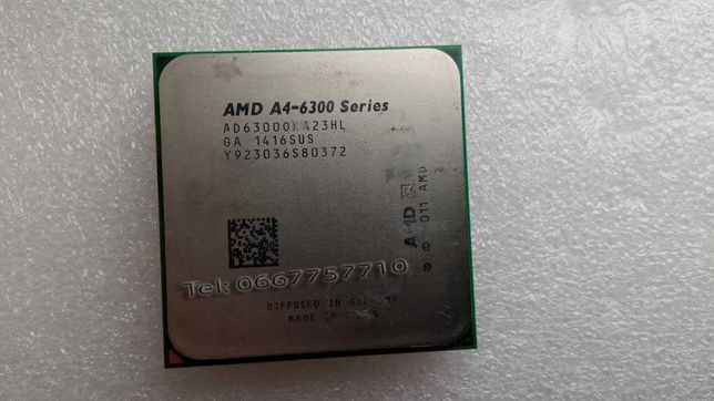 Процессор двухядерный  AMD A4-6300, 3700 MHz, sFM2/FM2+