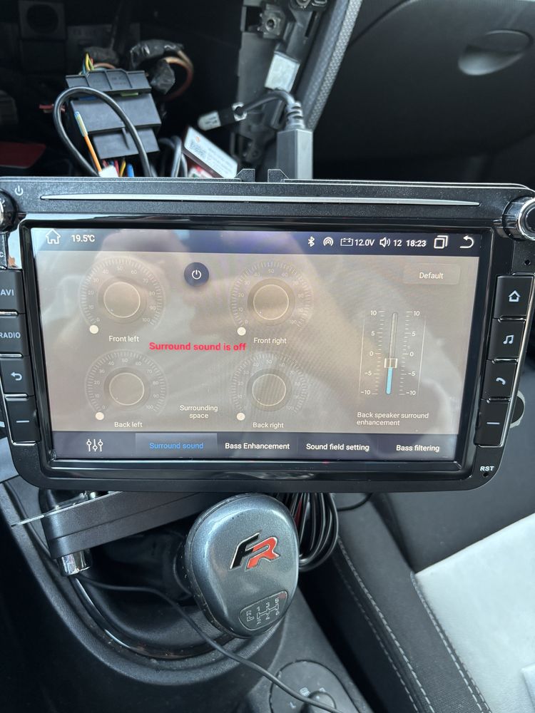 Radio android ISUDAR seat leon 2, carplay, 6gb ram, kamera cofania