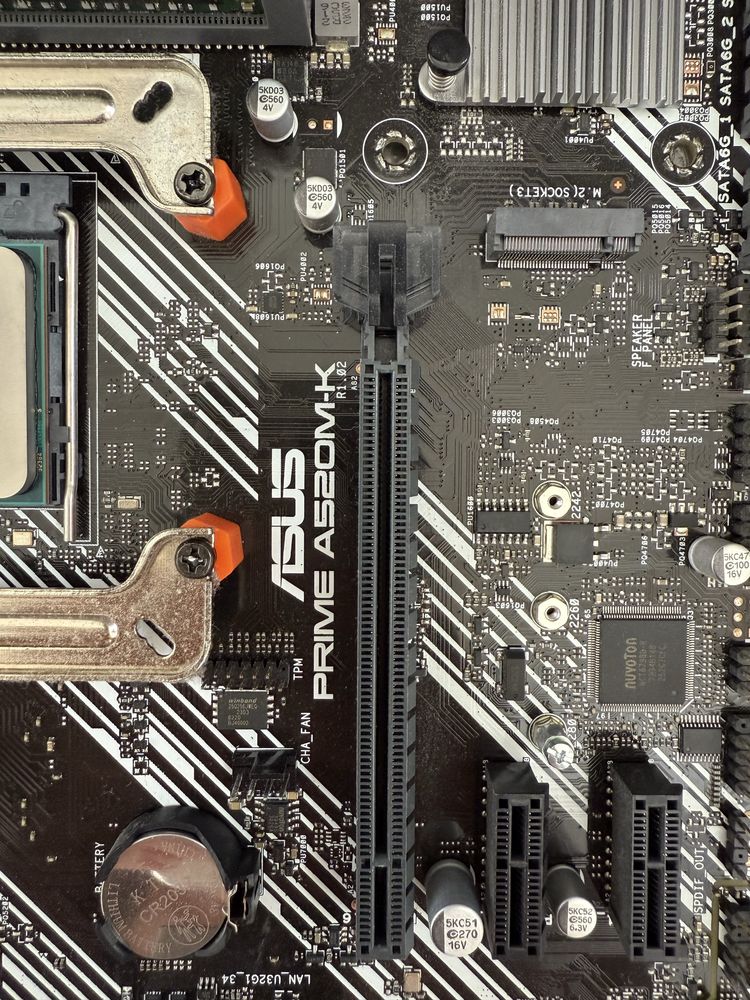 Комплект з Материнська плата Asus Prime A520M-K, Процесор, Памʼять