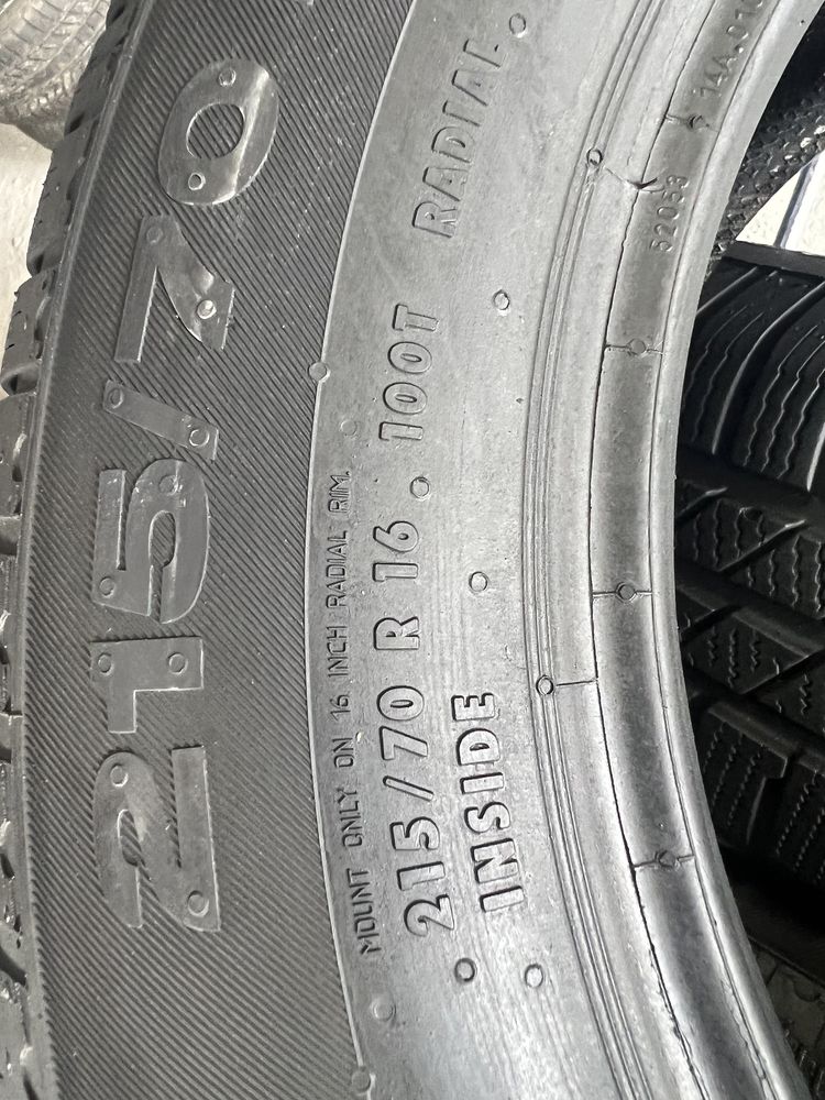 215/70/16 R16 Continental CrossContact Winter 4шт зима