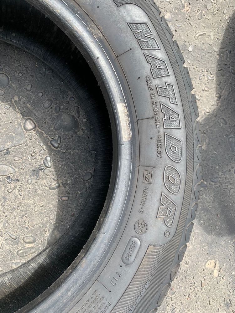 Шини 185/60 R14 Matador літо 2021 рік,7,4 мм