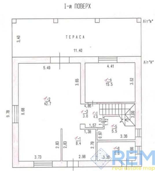 2 - этажный дом в Фонтанка - 1/"Ривьера"