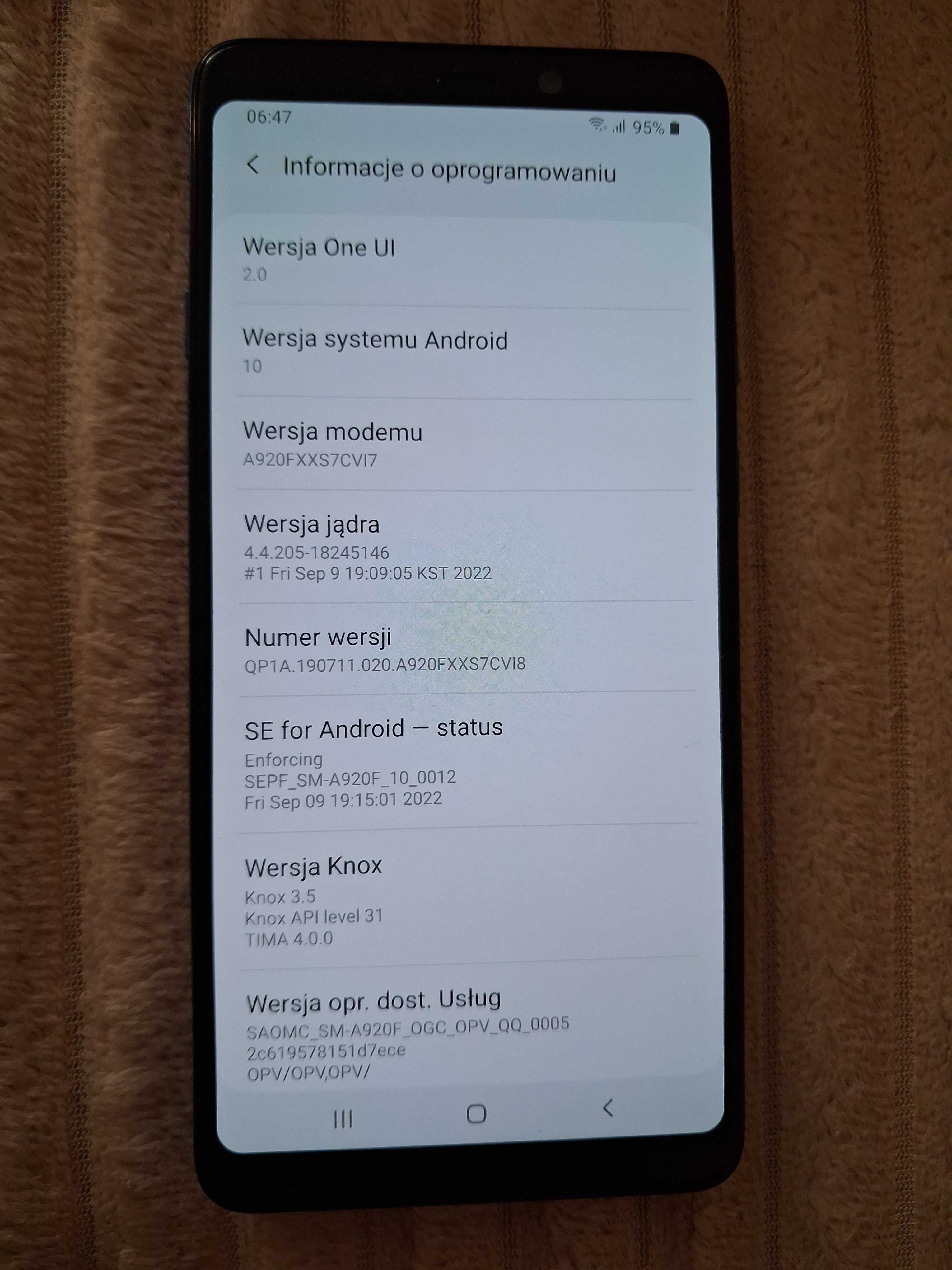 Telefon Samsung A9 6/128 gb Dual Sim Galaxy A 9 SM-A920F Blue