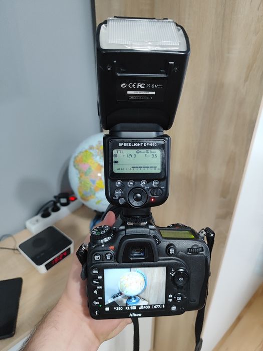 Nikon D7100 Sigma DC 17-50 F/2.8 EX HSM + torba, lampa błyskowa i inne
