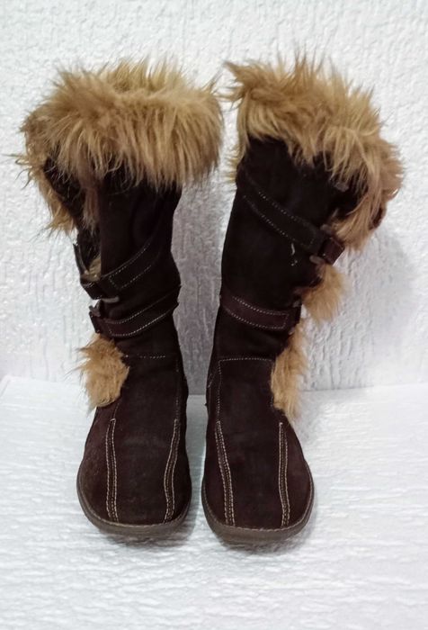 Zimowe buty skórzane, Maciejka, rozmiar 38