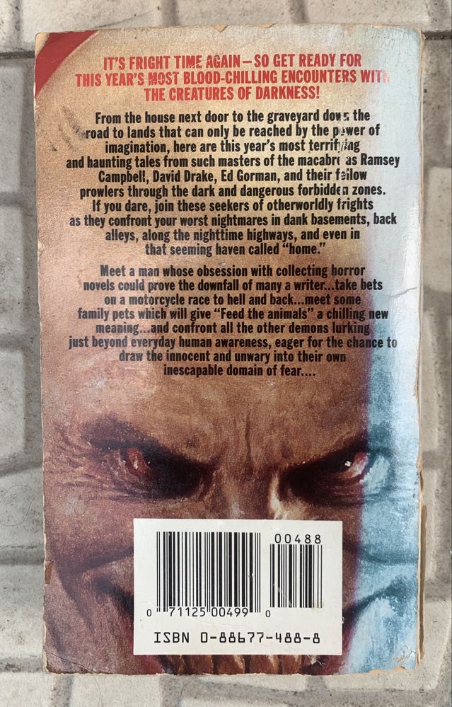 Paperbacks em inglês, segunda-mão