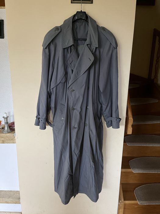 Płaszcz prochowiec męski Xl/XXL szary długi klasyk