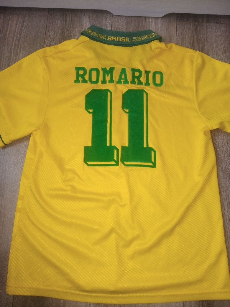 Oryginalna Koszulka Piłkarska Reprezentacji Brazylii Romario 1993-94