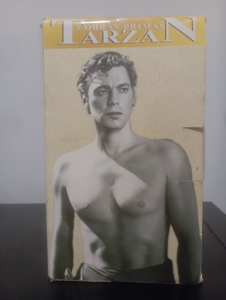 Coleção VHS Tarzan – 3 Filmes Clássicos – Johnny Weissmuller