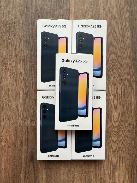 Samsung A25 8/256GB Blue black нові 100% оригінал