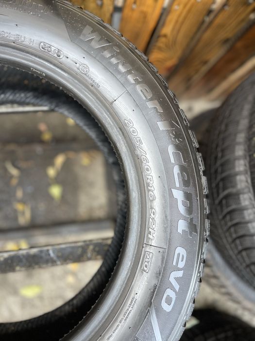 Шини Б\у 205/60 r16 Continental, Hankook