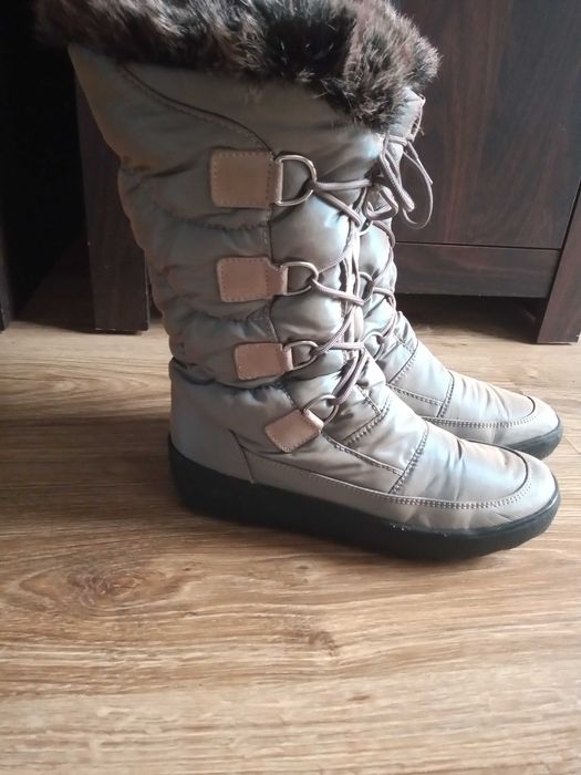 Buty zimowe śniegowce damskie