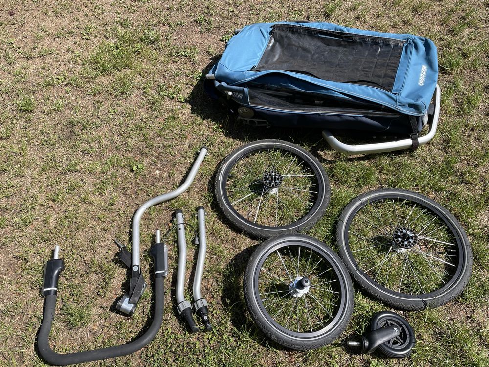 Przyczepka rowerowa Croozer Kid Plus For 1 2019 3w1