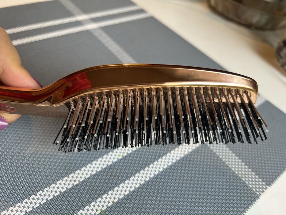 Szczotka do wlosow rose gold