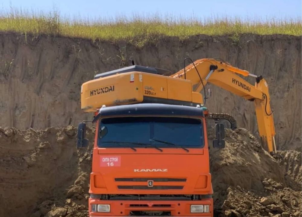 Послуги Самосвалів Перевезення піску шутру чорнозему