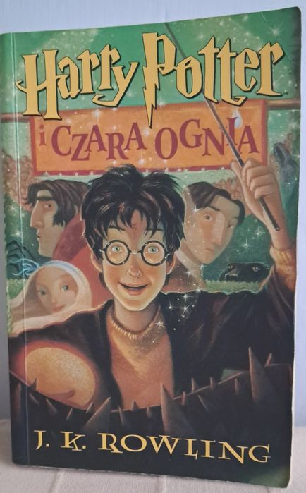 Pierwsze wydanie książek z serii ,,HARRY POTTER", 4 egz. - używane