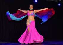 Strój, kostium taniec brzucha, belly dance