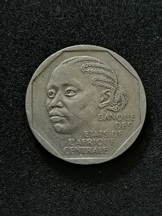 Монета 500 франків 1986р.ЦАР Конго
