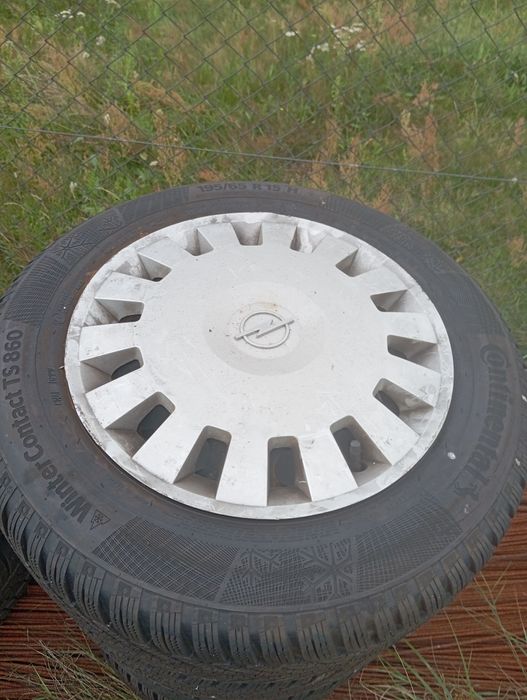 4x koło opel zimowe Continental 195/65 R15