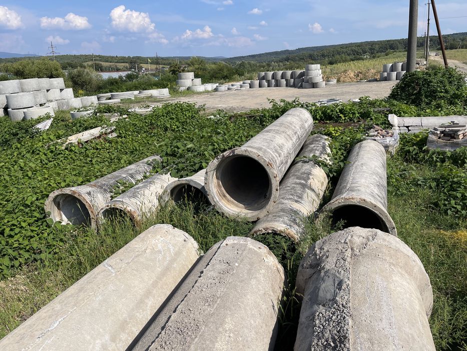 Залізобетон/азбест труби,кільця