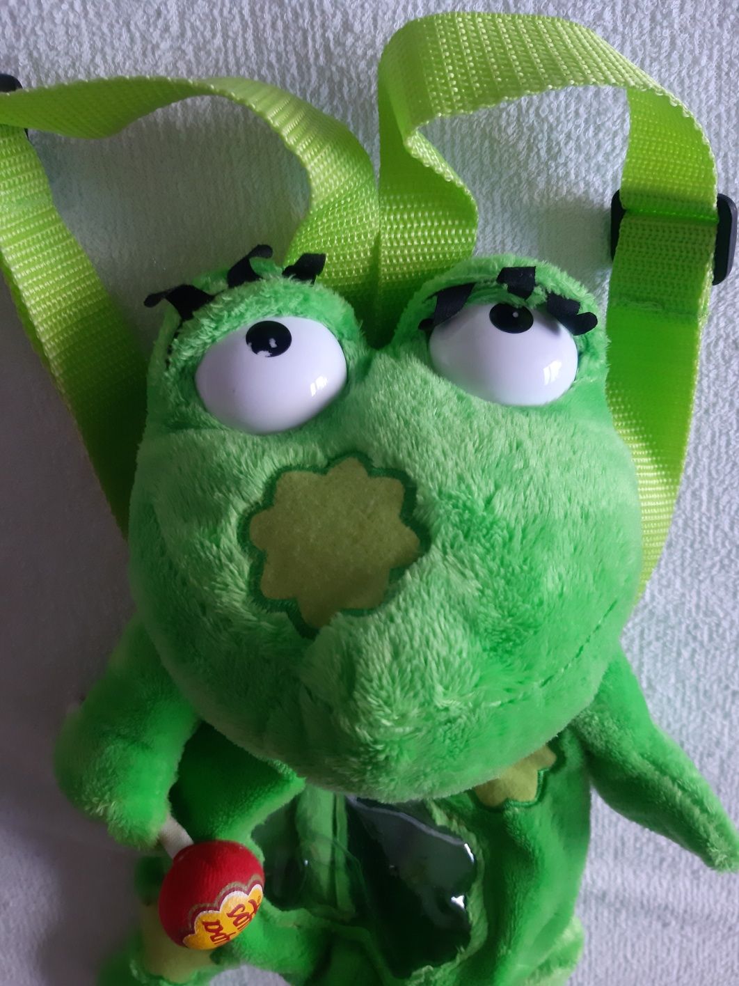 Plecak żaba dla przedszkolaka
