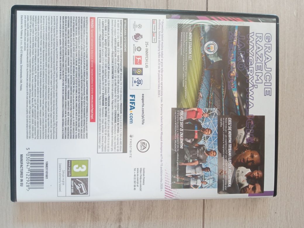 FIFA 21 na komputer dvd