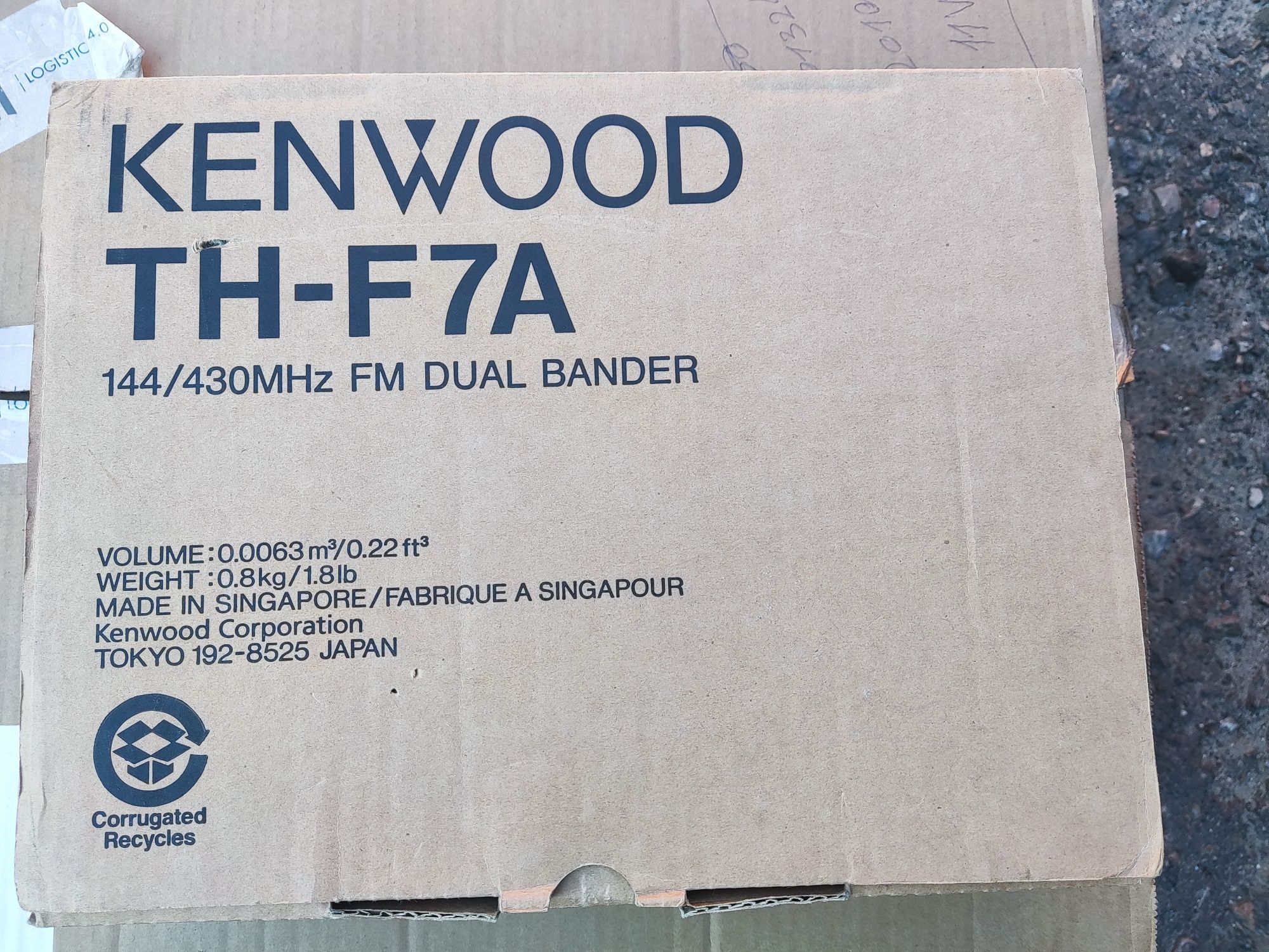 Переносной компактный двухдиапазонный трансивер Kenwood TH-F7A F7E F6A