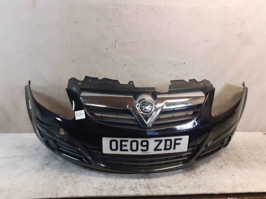* ZDERZAK PRZÓD PRZEDNI OPEL CORSA D Z20R CZARNY