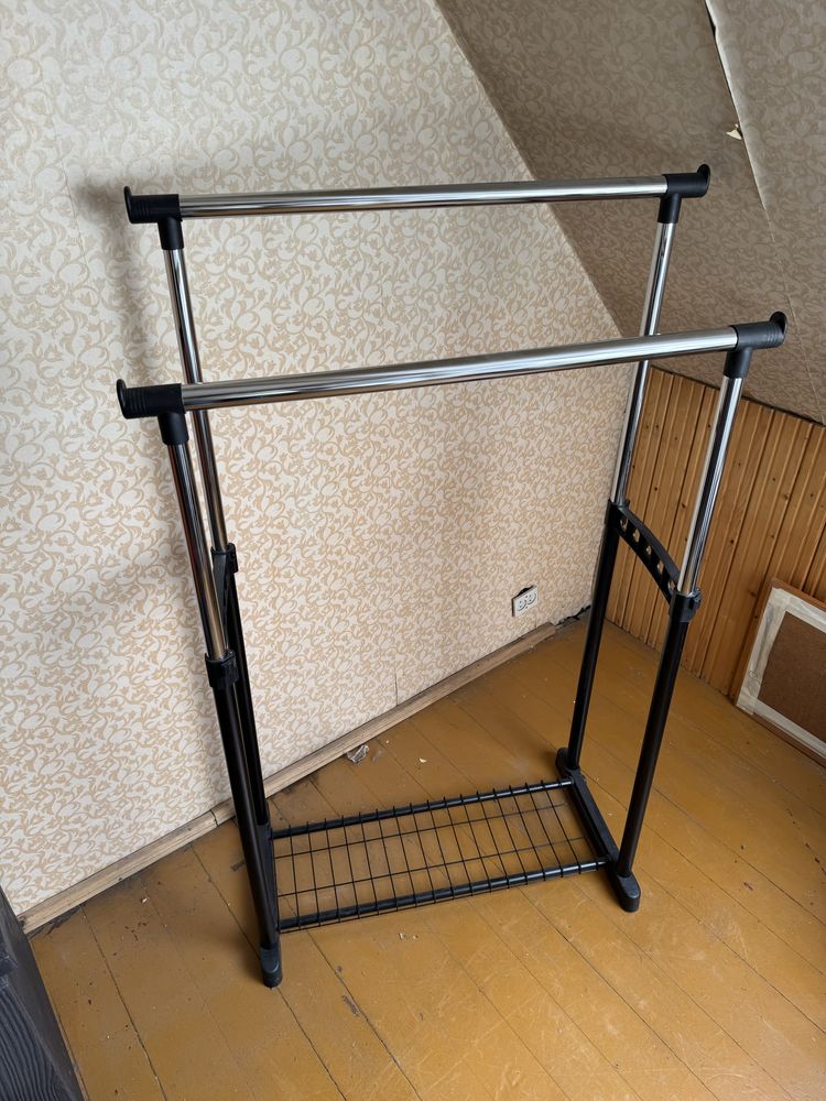 Stojak wieszak szafa na ubrania otwarta stojacy regulowany88-158x88x43