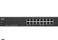 Коммутатор Cisco SB SG110-16HP Перейти > 16-Port PoE Gigabit Switch