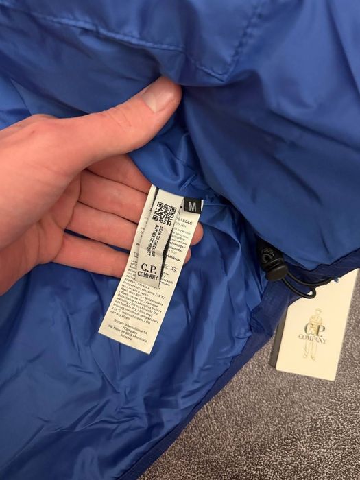 [БЕЗ ПРЕДОПЛАТ] CP Company x Palace Puffer Jacket Blue