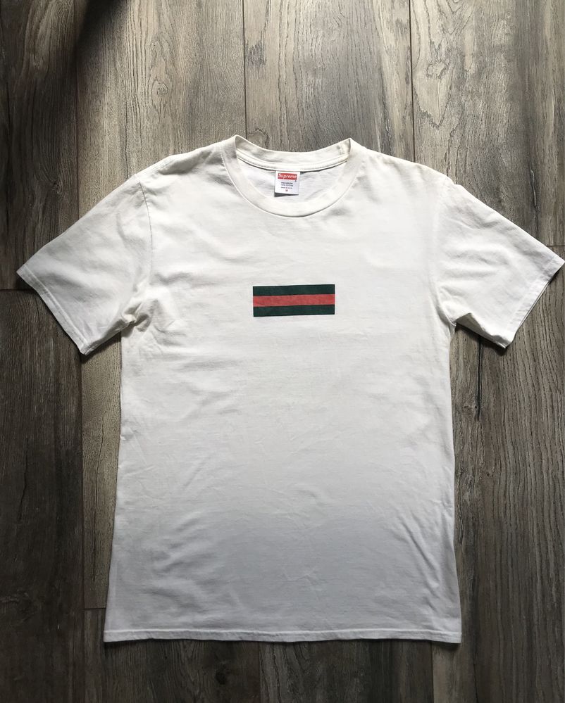 Футболка Supreme Gucci Box Logo