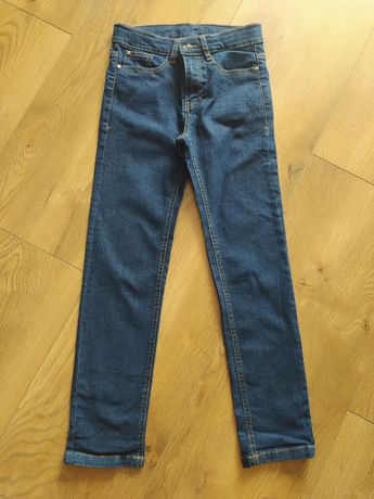 Spodnie  chłopięce jeans 140