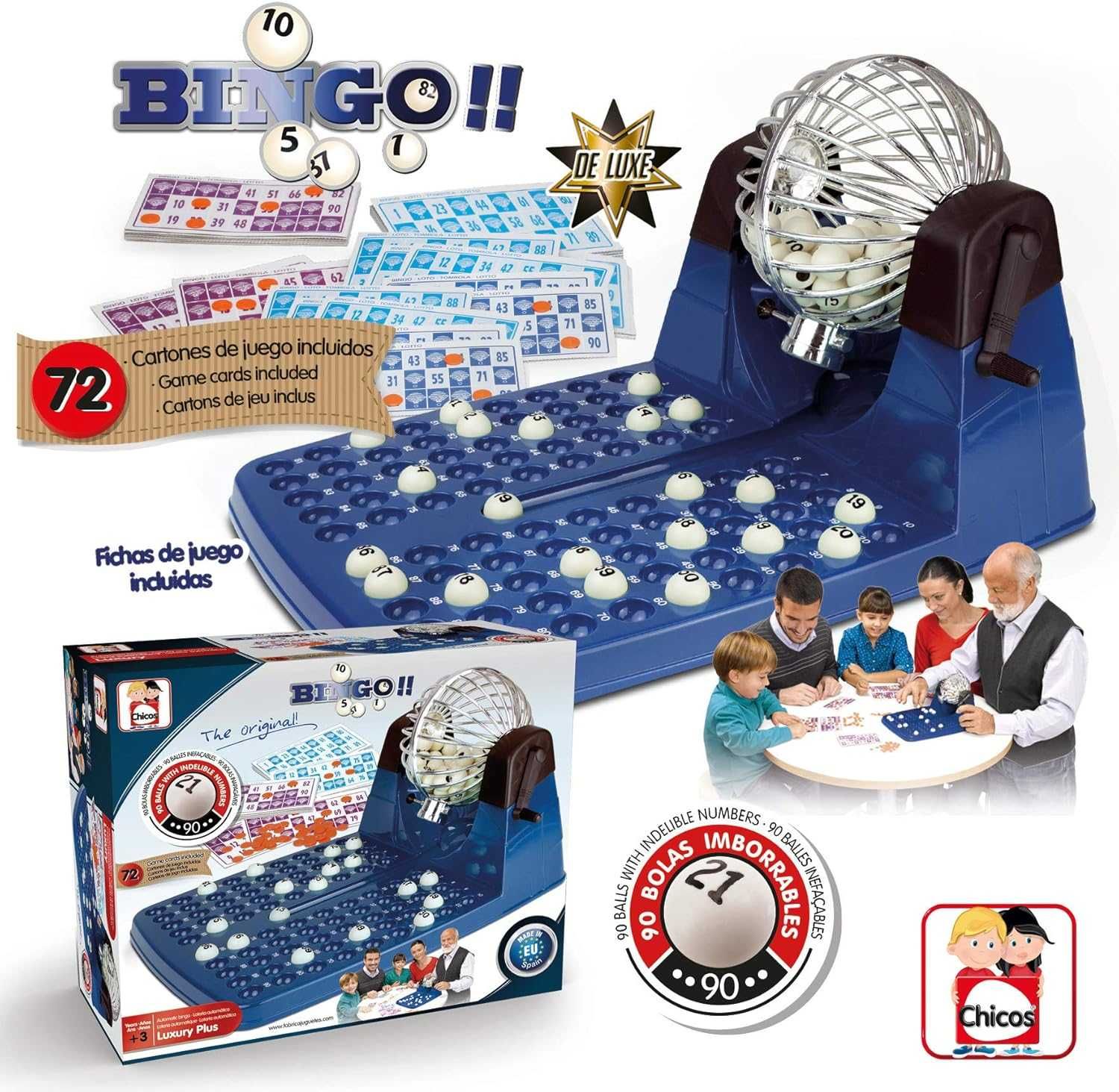 Gra rodzinna bingo ,maszyna losująca