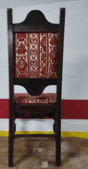Cadeira madeira maciça – antigo vintage