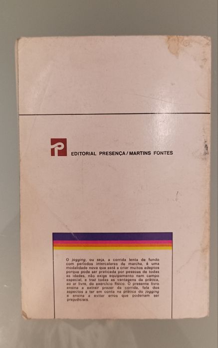 Livro "Jogging" Correr para manter a forma