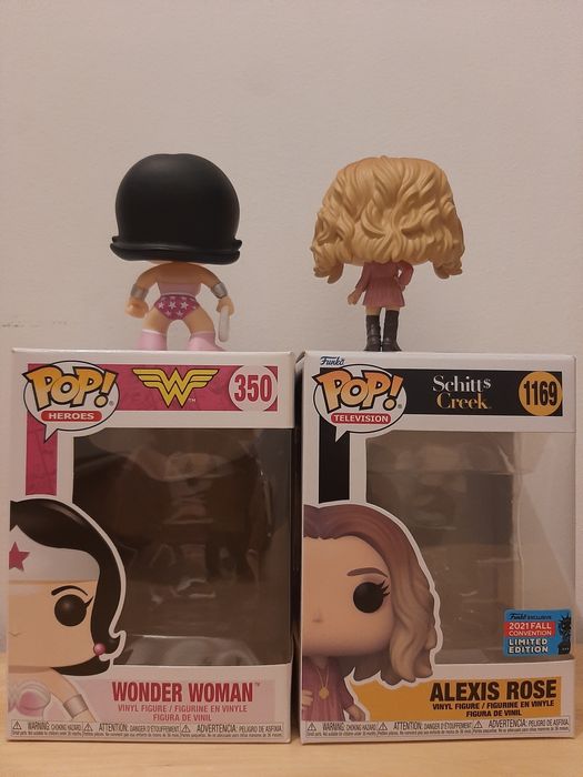 Pop Batgirl BB-9 Freddie Mercury Nappa Yesss  Wonder Woman alexis rose