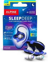 Alpine SleepDeep Dwupak S, M/L zatyczki do uszu do snu