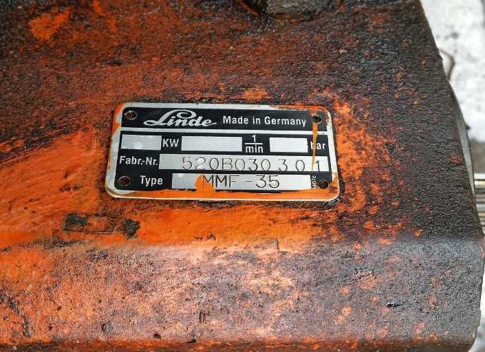 Hydromotor Silnik Obrotu LINDE MMF-35 Atlas 1204 i 1304 CZĘŚCI