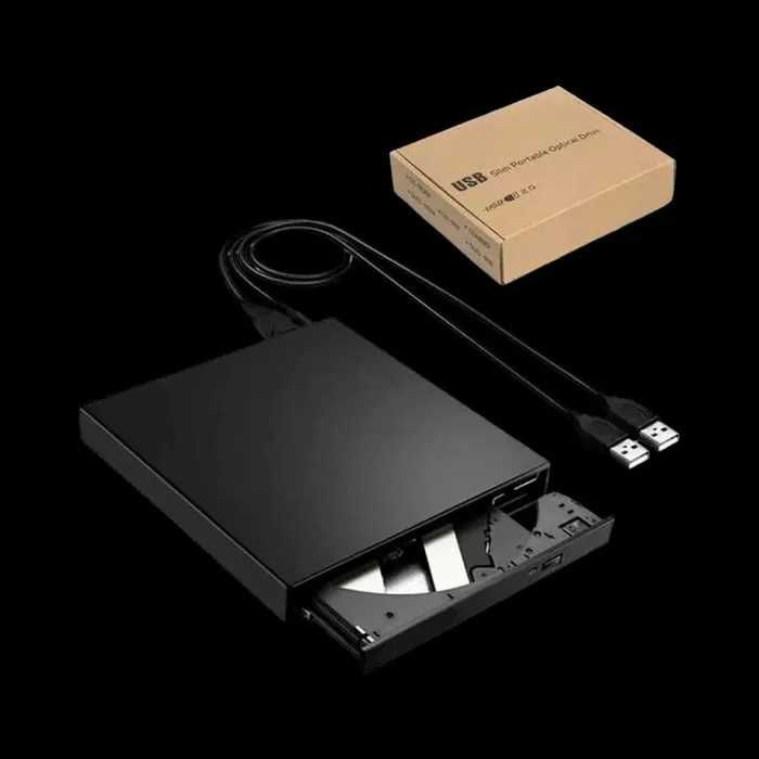 Leitor e Gravador de CD DVD±RW Externo - USB - RECONDICIONADO A+++