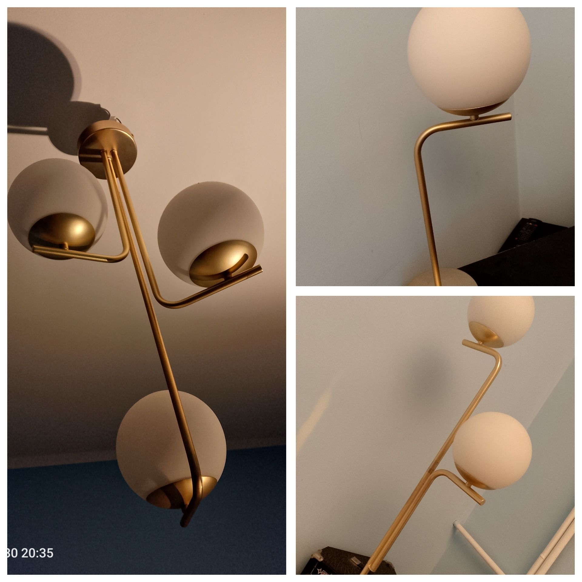 Komplet - lampa seria baldaz