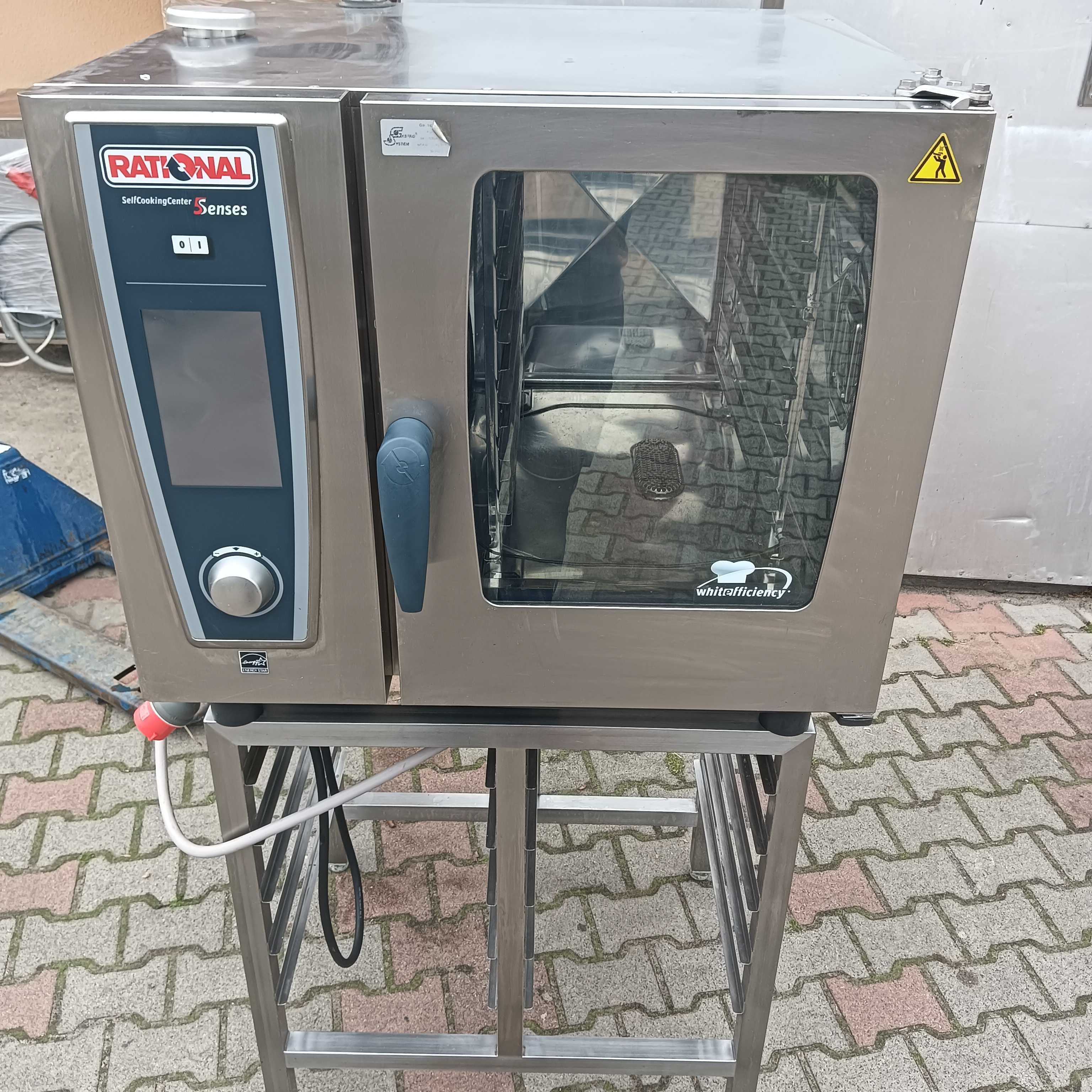 Piec Konwekcyjno Parowy Rational scc WE61 stan bdb z podstawą