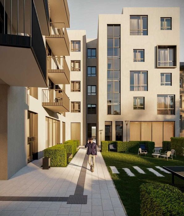 1-кімнатна квартира 36 м² з терасою — затишок у ЖК Harry