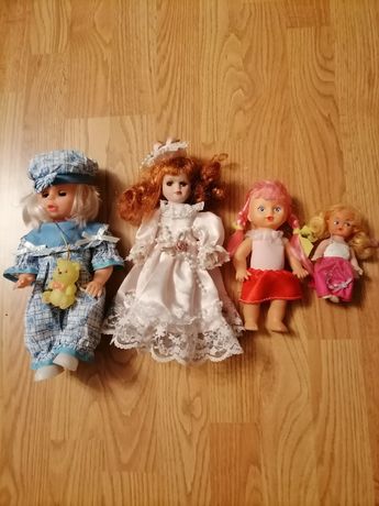 Zabawki - lalki dla dziewczynki - 4 szt.