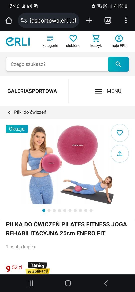 Piłka do pilates