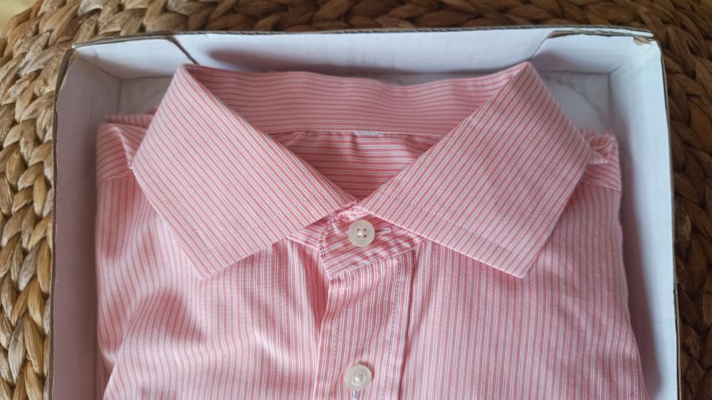 Eterna  Męska elegancka koszula z bawełny, Rozmiar L